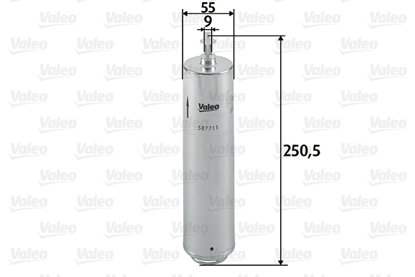 VALEO VAL587711 Üzemanyagszűrő