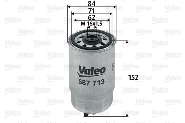 VALEO VAL587713 Üzemanyagszűrő
