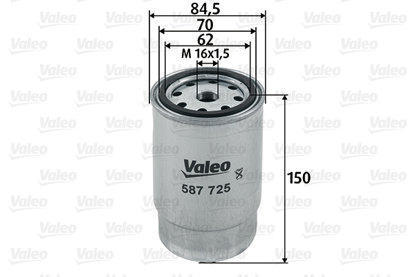 VALEO VAL587725 Üzemanyagszűrő