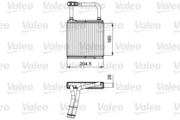 VALEO 811526V 811526V CALORIFER VALEO