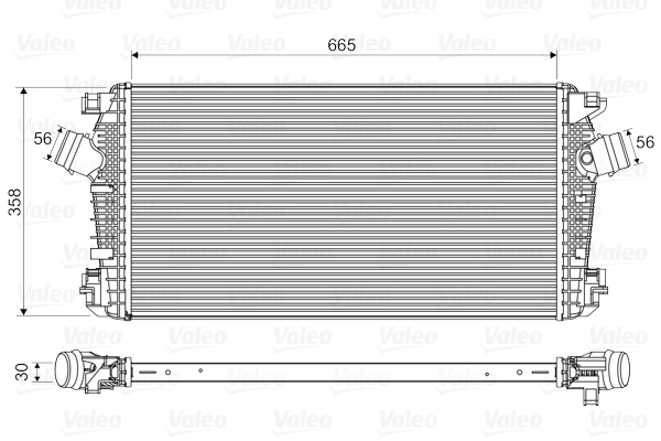 VALEO 818567 intercooler