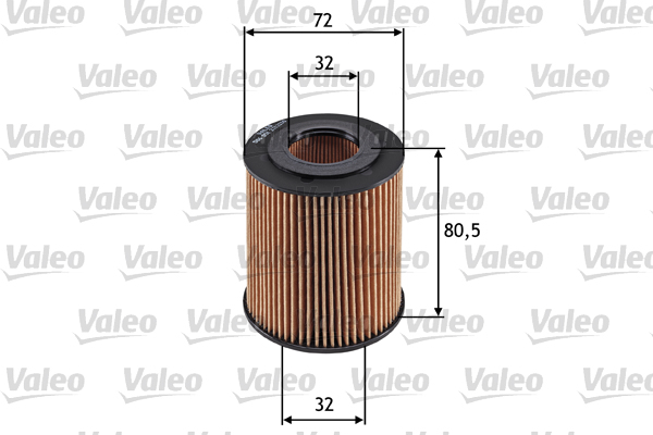 VALEO VAL586551 olajszűrő