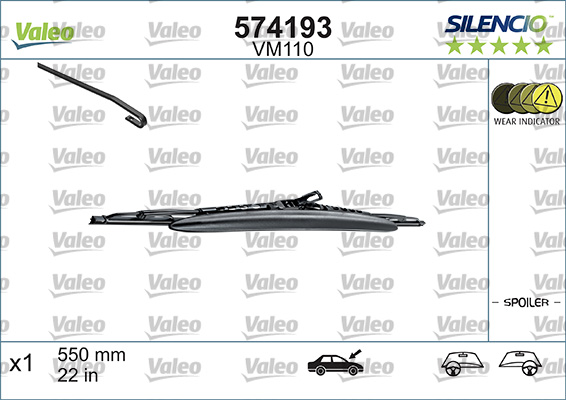 VALEO 574193 ATL 1db (VM110) spoileres /Vez.o.         SILENCIO