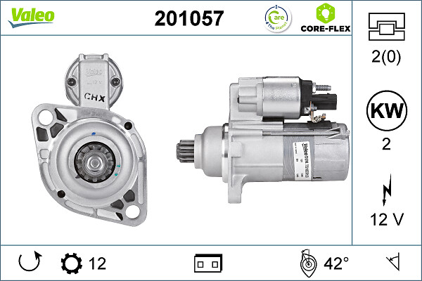 VALEO 1003063697 VL201057 - önindító