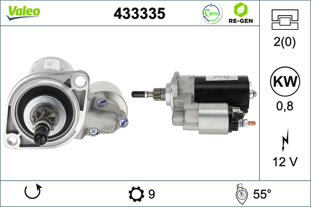 VALEO 433335V Önindító