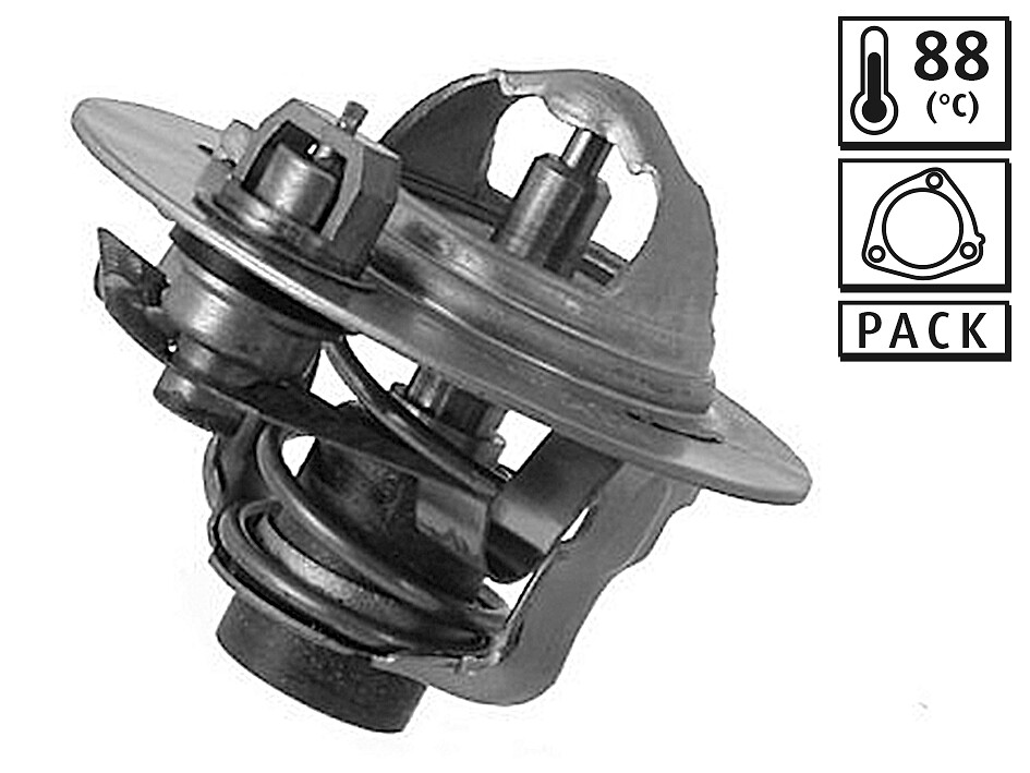 VALEO 820072V Termosztát, termosztátház hűtőrendszerhez
