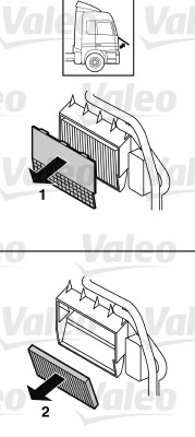 VALEO VAL716011 szűrő, utastér levegő