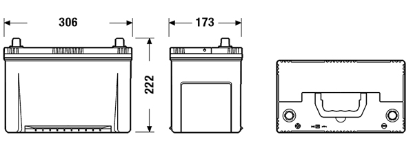 EXIDE EA955EXI Akkumulátor