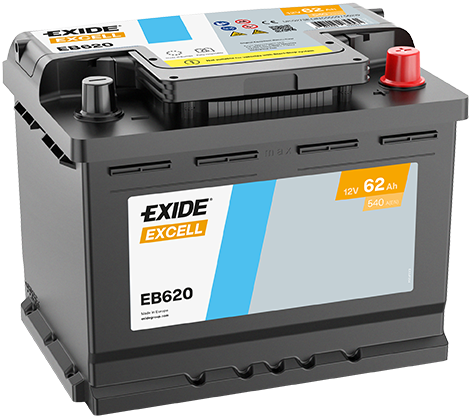 12V 62Ah Akkumulátor J+ Excell