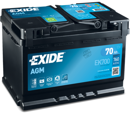 EXIDE EK700EXI Akkumulátor