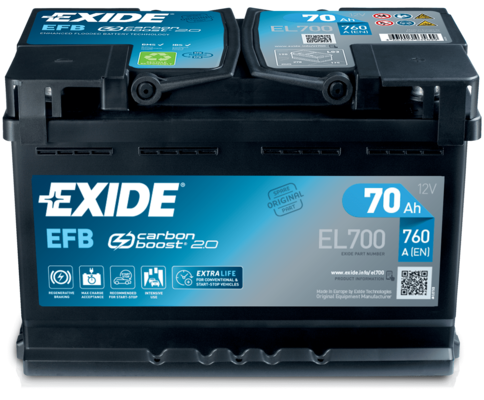 EXIDE EL700EXI Akkumulátor