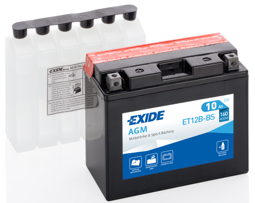 EXIDE EXDET12B-BS Indító akkumulátor