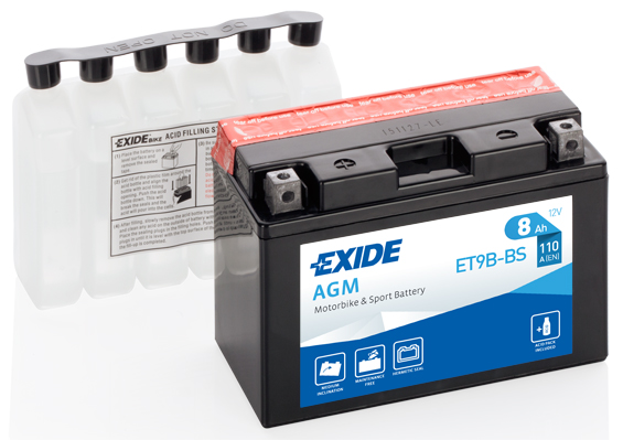 EXIDE EXDET9B-BS Indító akkumulátor