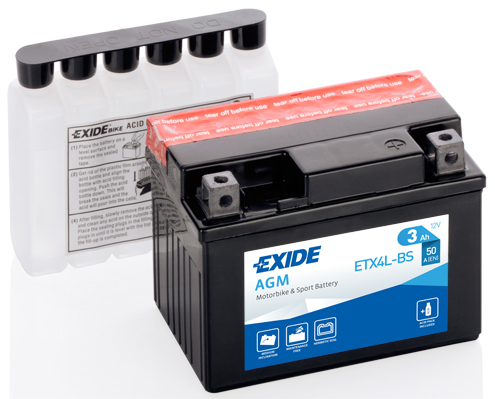 EXIDE ETX4L-BS Exide indító akkumulátor