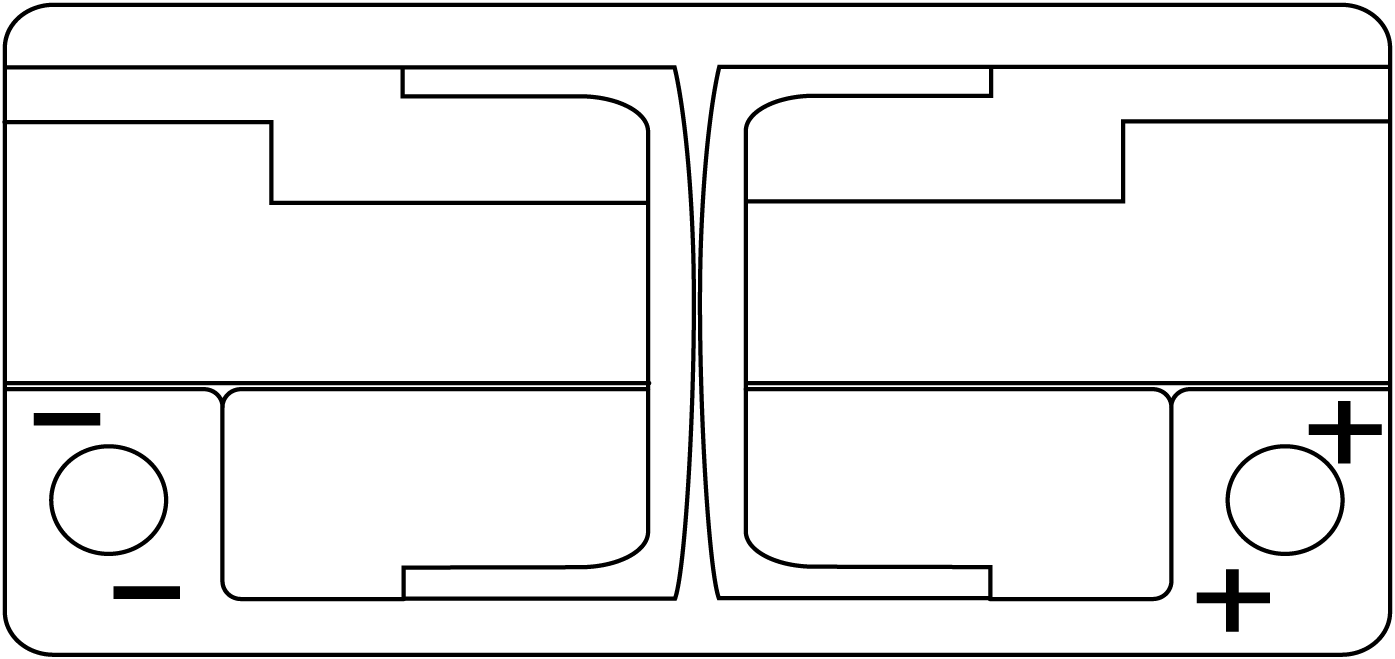 12V 100Ah Akkumulátor 900A J+ Premium