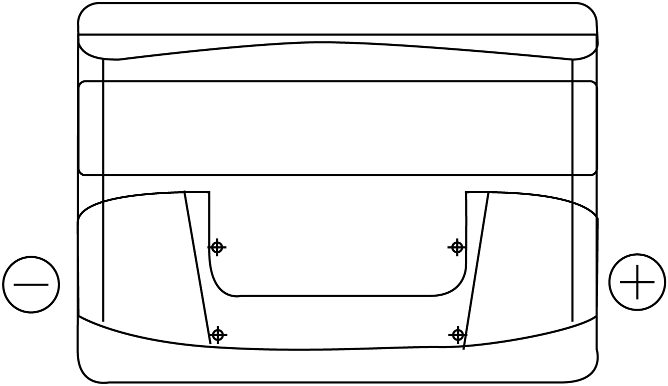 EXIDE 12V 44Ah Akkumulátor 420A J+