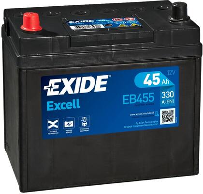 EXIDE EB455EXI Akkumulátor