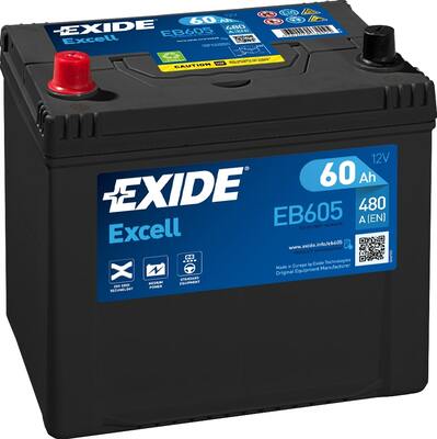 EXIDE EB605 Exide indító akkumulátor