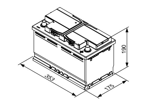 BOSCH BOS0092T30130 Indító akkumulátor