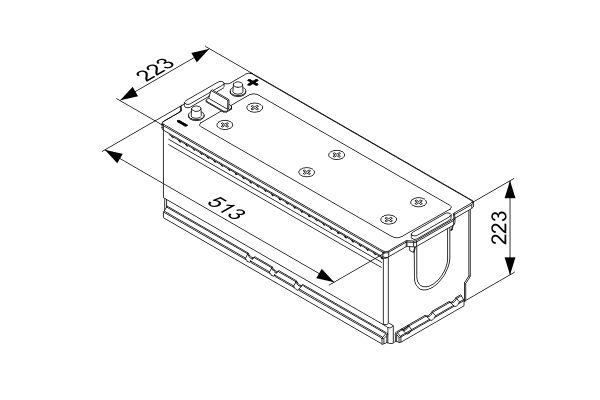 BOSCH BOS0092T40780 Indító akkumulátor