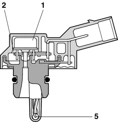 BOSCH 1001523175 0261230110 - üzemanyag nyomás érzékelo