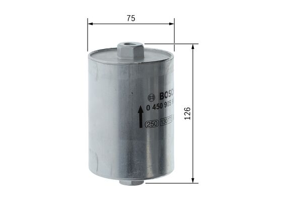 BOSCH 1000326241 0450905906 - Üzemanyagszűrő