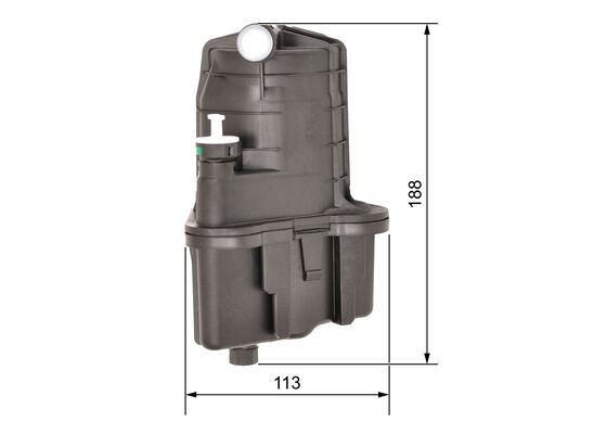 BOSCH 0450907015 Üzemanyagszűrő