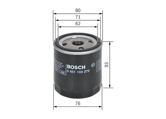 BOSCH 0451103272 Olajszűrő