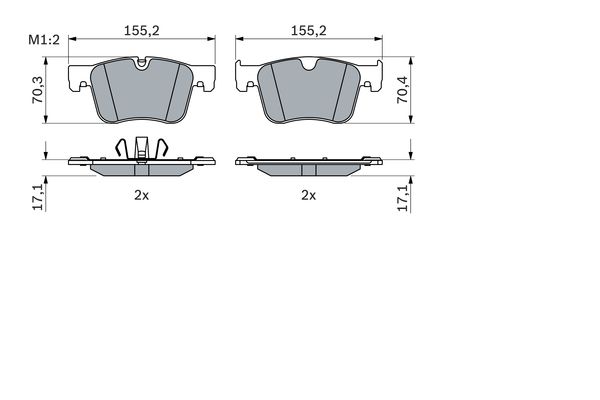 BOSCH 262 735 Alkatrész