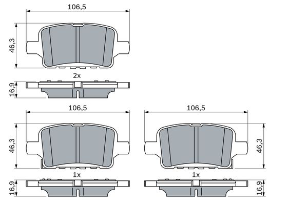 BOSCH 261 317 0 986 424 870 Alkatrész