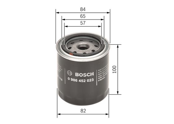 BOSCH 1000325240 0986452023 - olajszűrő