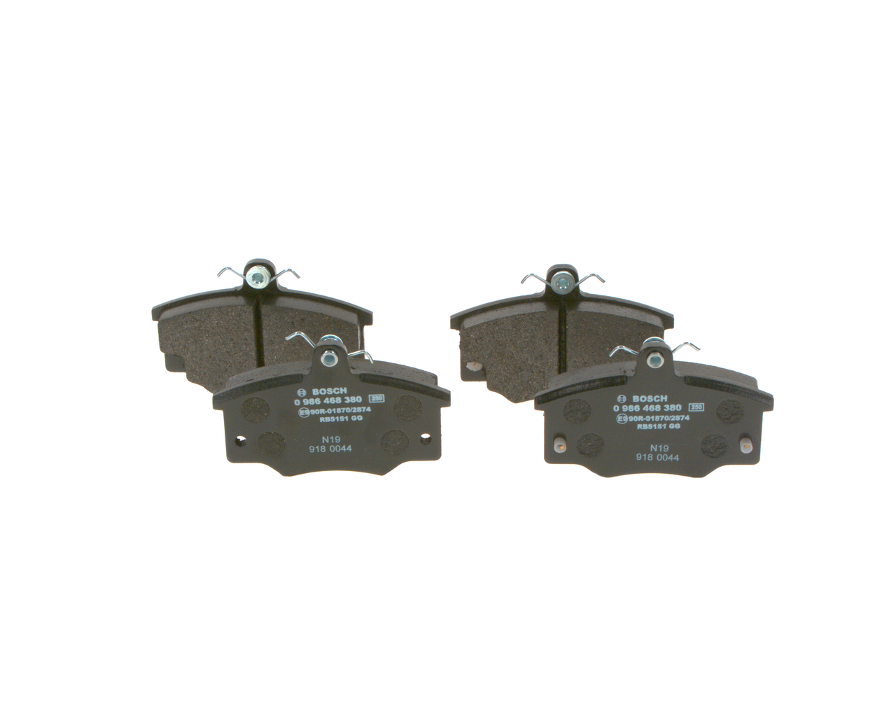 BOSCH BOH0986468380 Fékbetét