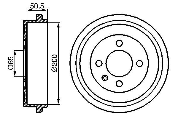 QWP WBDR104 Fékdob