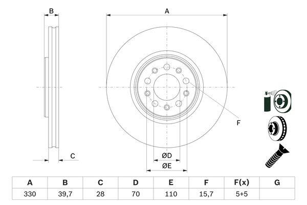 BOSCH 0986479F66 f?kt?rcsa