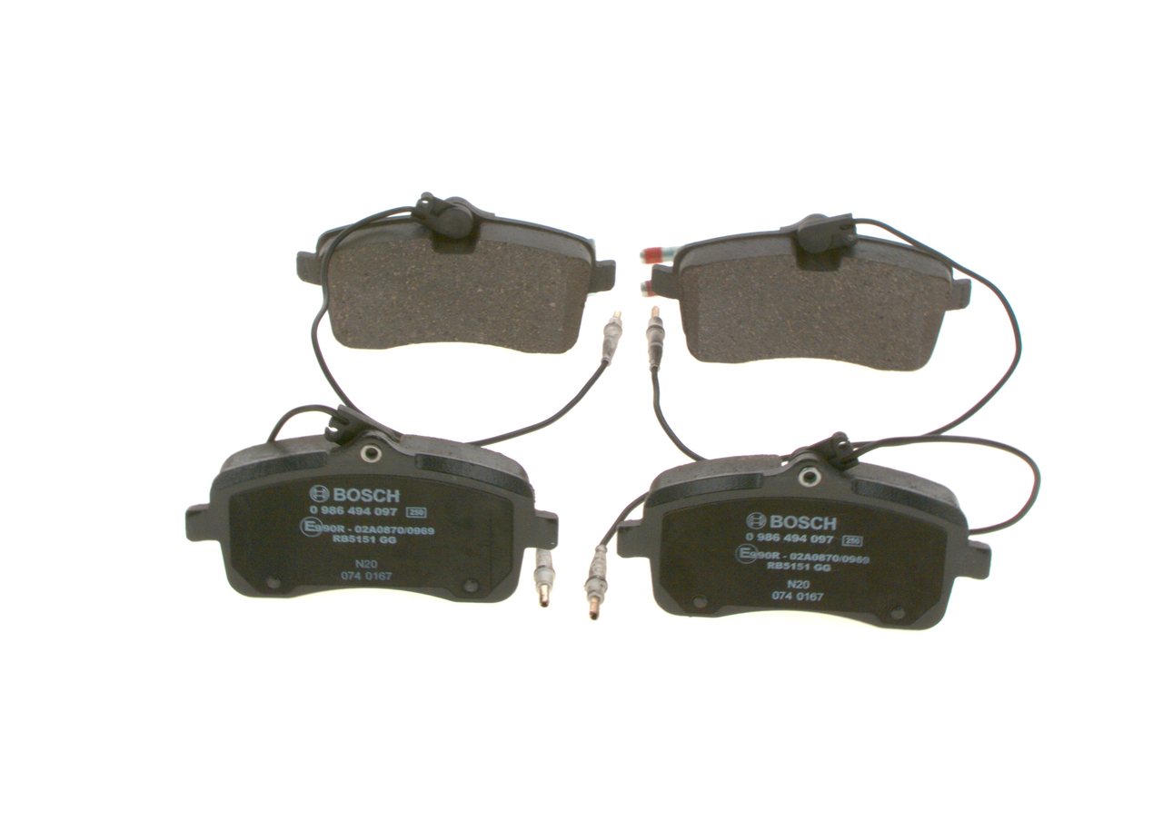 QWP 1001282572 WBP415 - Fékbetét készlet, tárcsafék