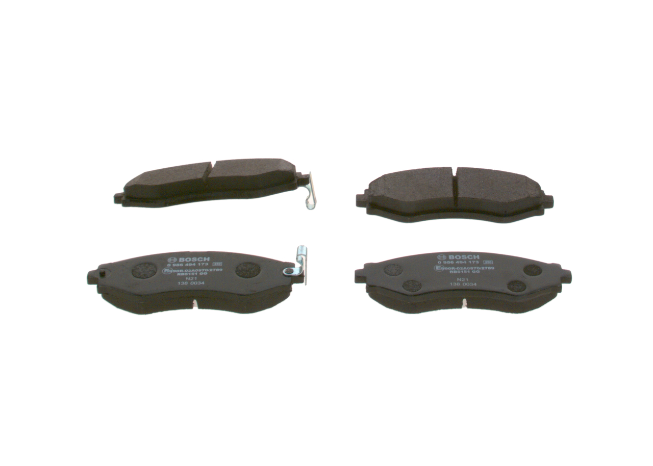 BOSCH BOH0986494173 Fékbetét