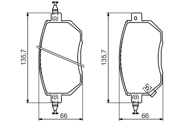 BOSCH 228 697 Alkatrész 0 986 494 366