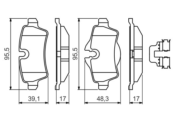 BOSCH 236 911 Alkatrész 0 986 494 645