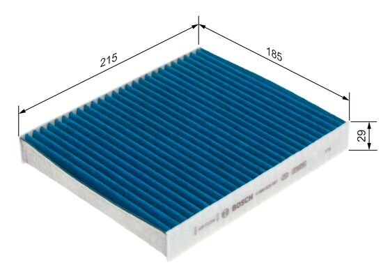 BOSCH 0986628581 FILTR KABINY FILTER+PRO TOYOTA C-HR, PRIUS, HILUX,