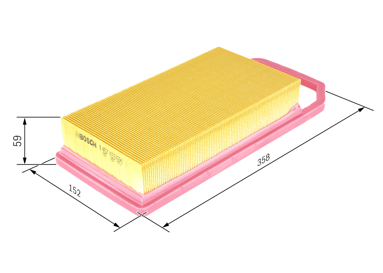 QWP 1001300798 WAF401 - Levegőszűrő