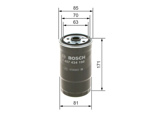 BOSCH 1001777164 1457434198 - Üzemanyagszűrő