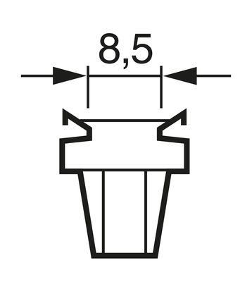 BOSCH 1987302514 Izzó