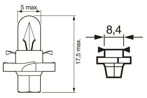 BOSCH 1987302236 Izzó