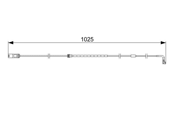 BOSCH 1001779612 1987473026 - tartozékkészlet, tárcsafékbetét