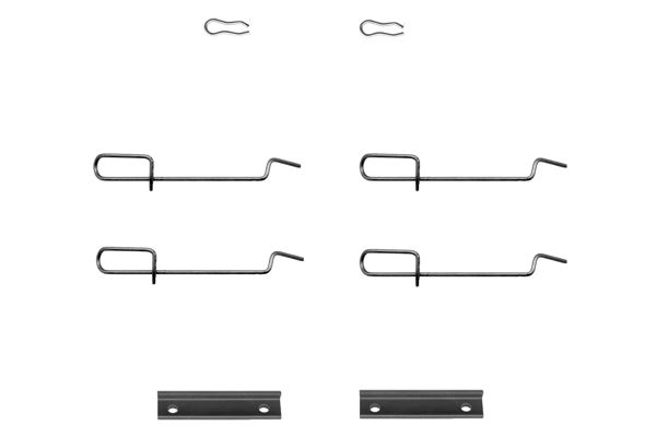 BOSCH 1001778132 1987474197 - tartozékkészlet, tárcsafékbetét