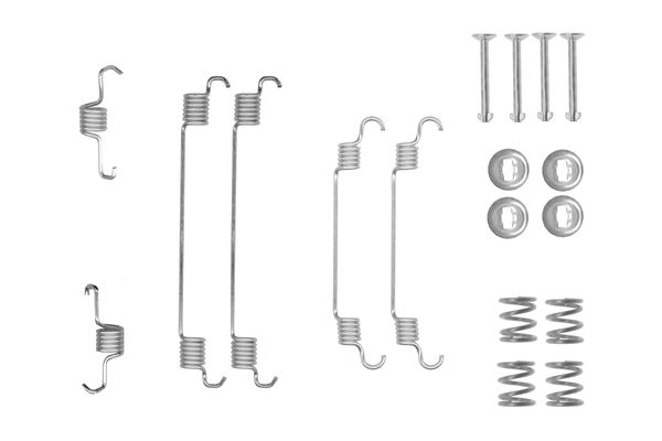 BOSCH 249 144 1 987 475 295 - Tartozék készlet fékpofához, rugókészlet