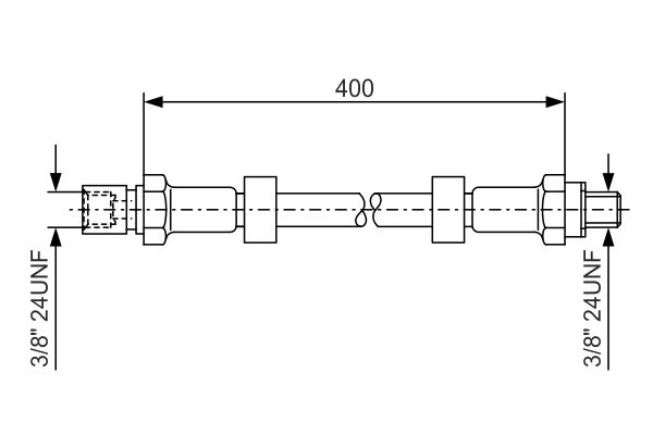 K&N FT 4647 Fékcső, gumifékcső