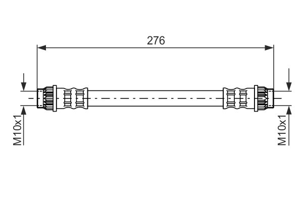 K&N FT 3285 Fékcső