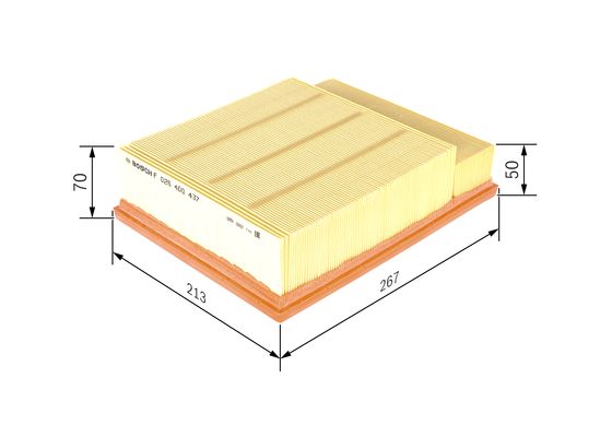 BOSCH F026400437 Levegőszűrő