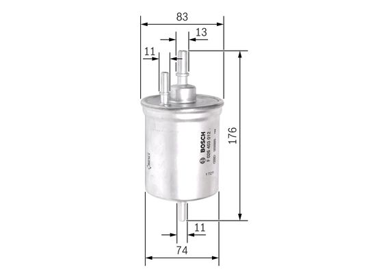 BOSCH F026403012 Üzemanyagszűrő